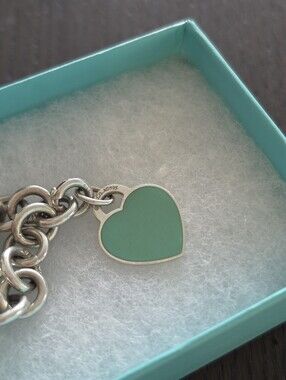 Tiffany & Co. Tiffany Blue Heart Tag Charm (Medium)